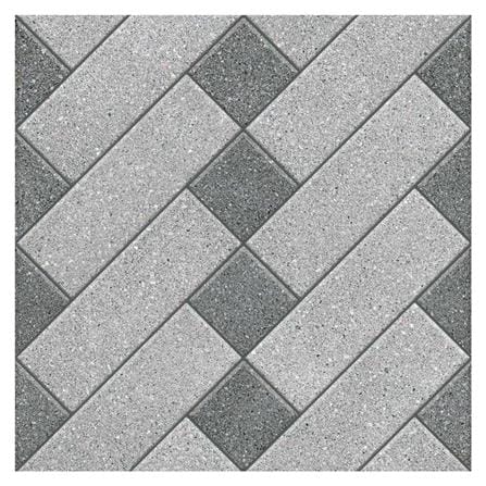 กระเบื้องพื้น 12x12 นิ้ว DURAGRES วีว่าสโตน เกรย์ A 1 ตร.ม._0