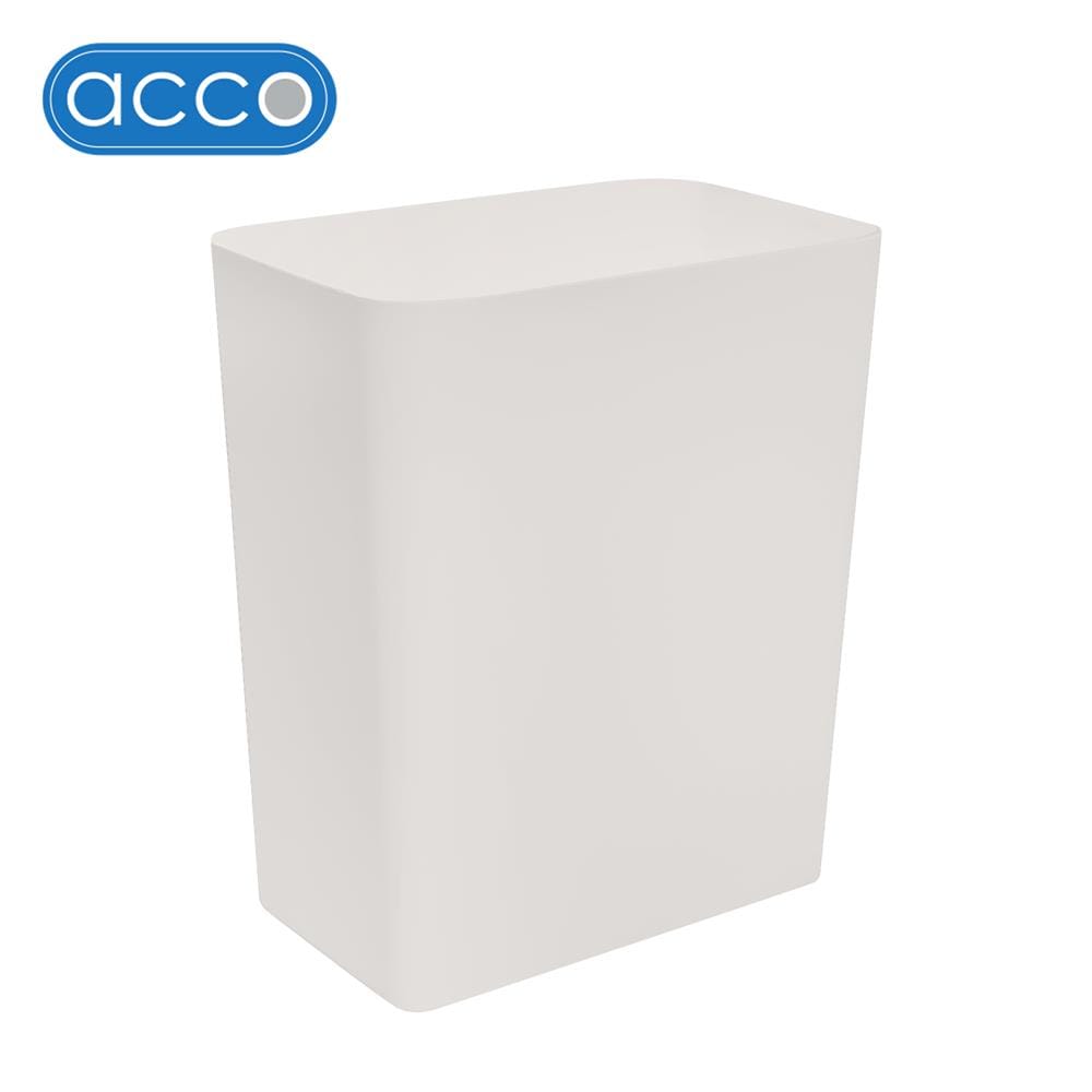 ถังขยะเหลี่ยม ACCO CIRCULAR 10 ลิตร สีเทา