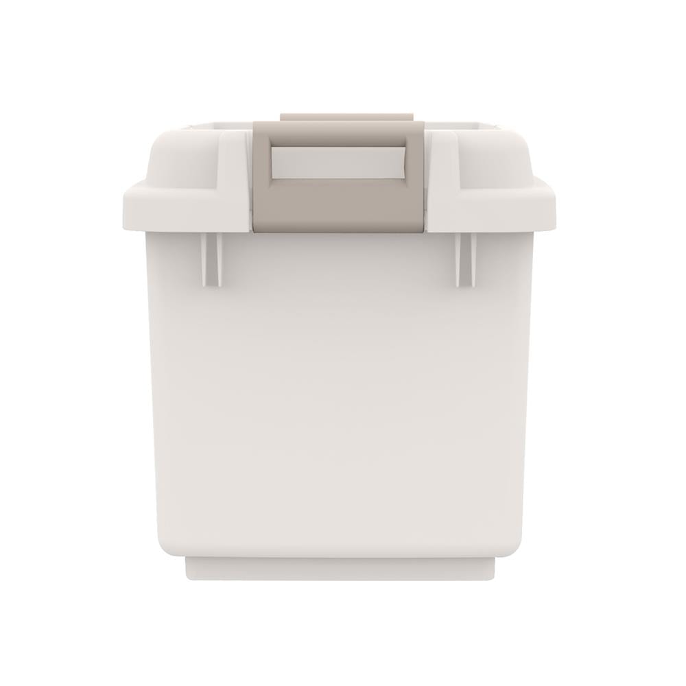 กล่องเก็บของ STACKO CIRCULAR PLUS 70 ลิตร 45.9x46.8x45.7 ซม. สีเทา