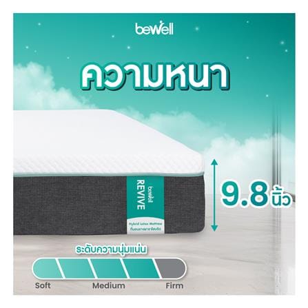 ที่นอนไฮบริด 6 ฟุต BEWELL รุ่น REVIVE_12