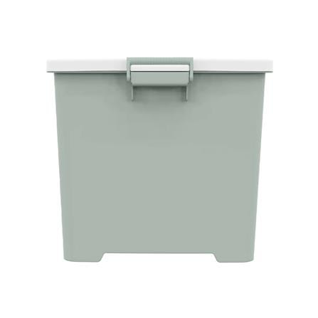 กล่องเก็บของ STACKO CIRCULAR 70 ลิตร 42X63X36.5 ซม. สีขาว/เขียว_2