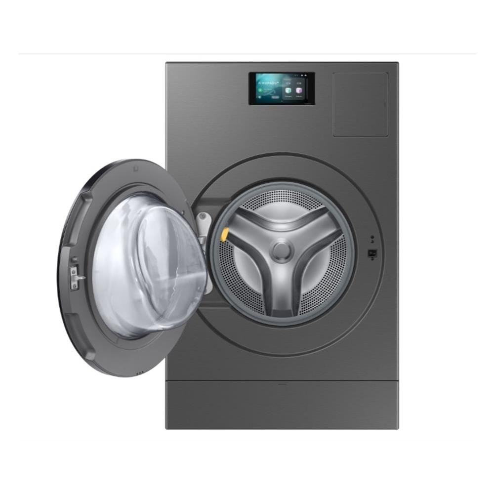 เครื่องซักอบฝาหน้า SAMSUNG WD25DB8995BZST 25/15 กก. 1100 RPM อินเวอร์เตอร์ สีดำเงิน