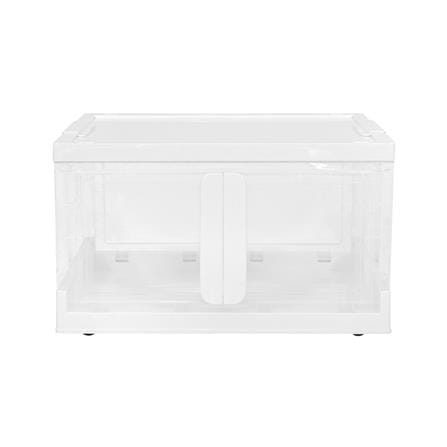 กล่องบานเปิดพับได้ STACKO 55 ลิตร 51X36X30 ซม. สีขาวใส_1