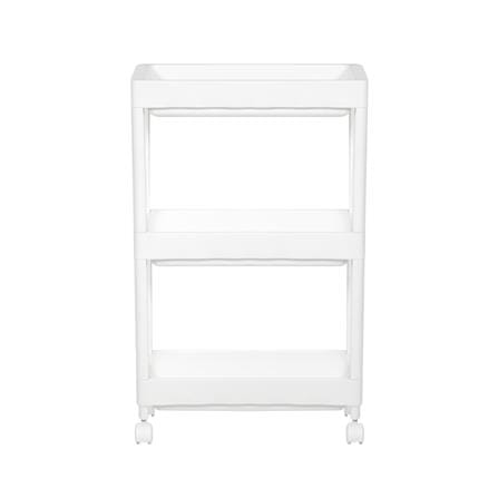 ชั้นพลาสติกแคบ 3 ชั้น STACKO MONO 48X18X76 ซม. สีขาว_1
