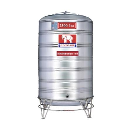 ถังเก็บน้ำสเตนเลส ก้นนูน JUMBO 2500 ลิตร_0