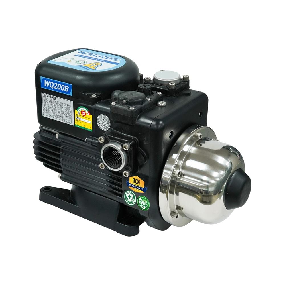 ปั๊มอัตโนมัติเงียบ WALRUS PUMP WQ200B 180 วัตต์