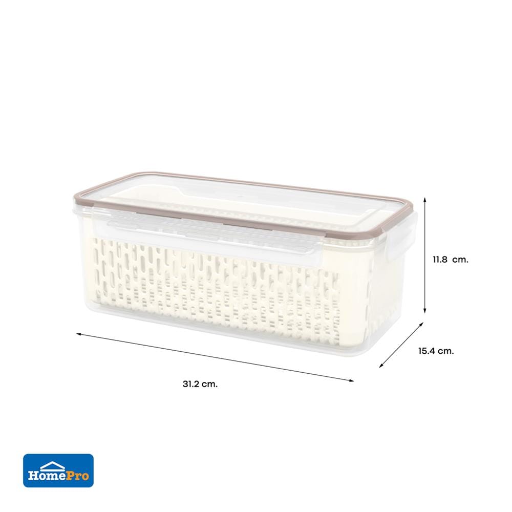 กล่องจัดเก็บในตู้เย็น KECH AIRY 3,800 มล.
