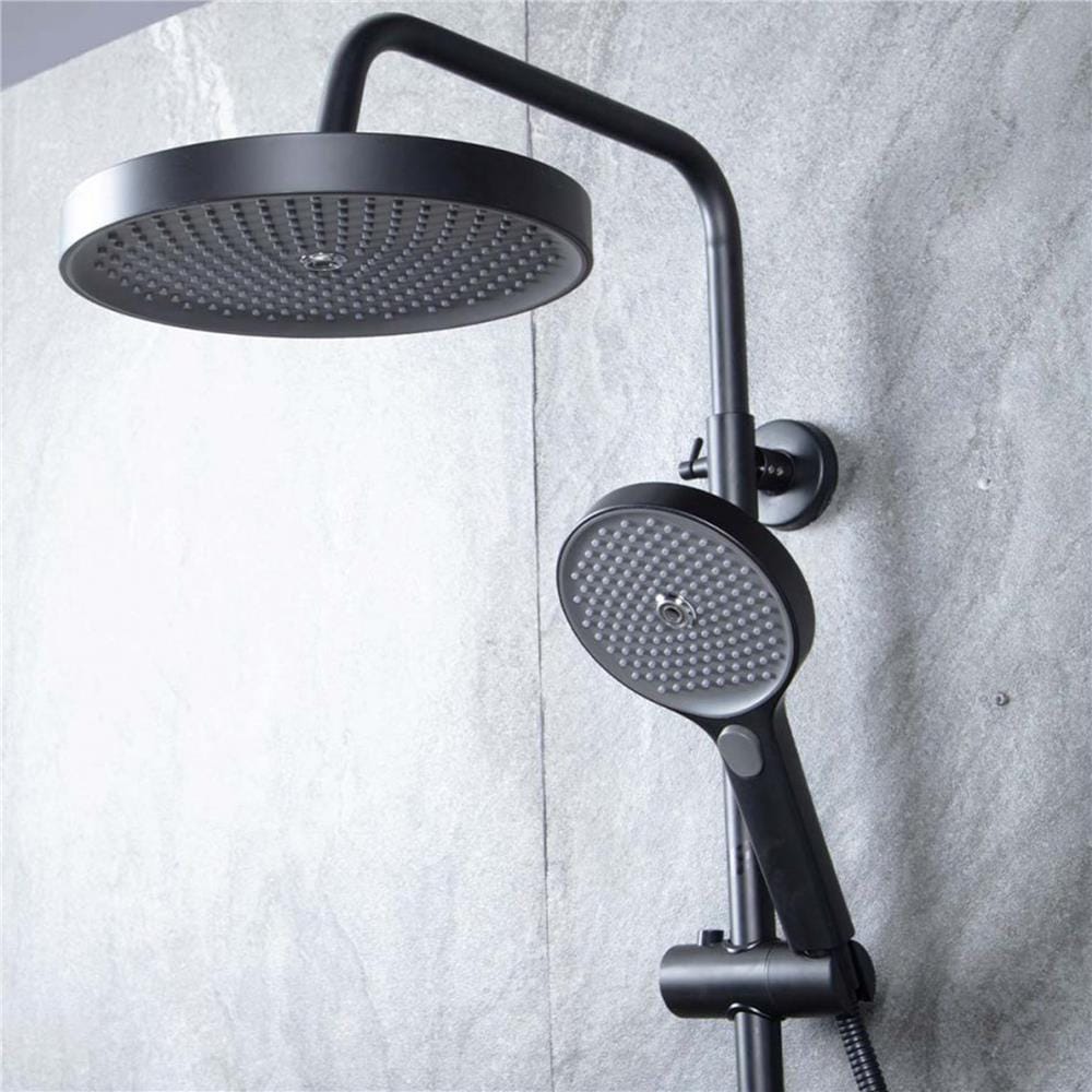 ฝักบัว RAIN SHOWER น้ำอุ่น RASLAND SUPREME-BLACK