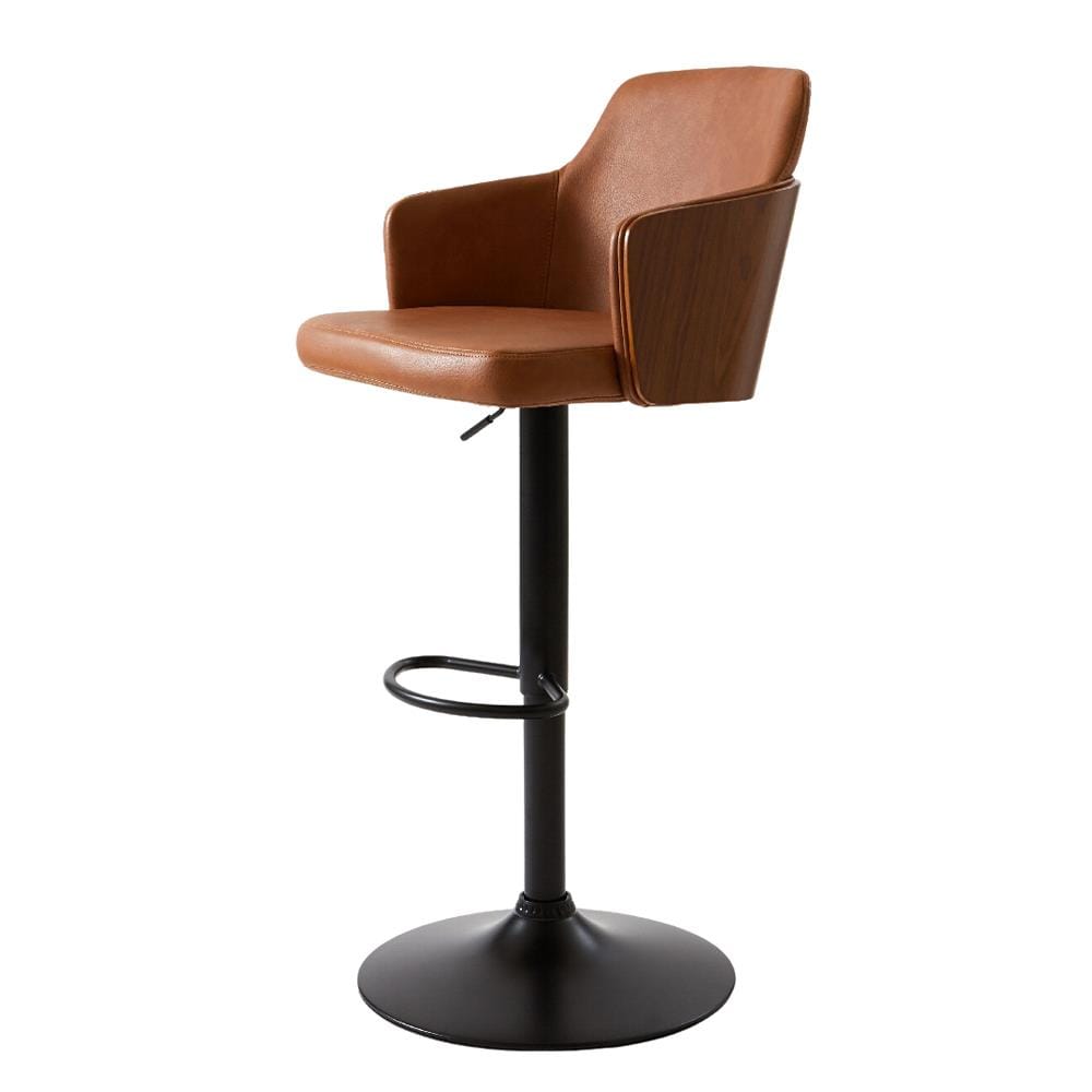 เก้าอี้บาร์ FURINTREND WALNUT BAR สีน้ำตาล
