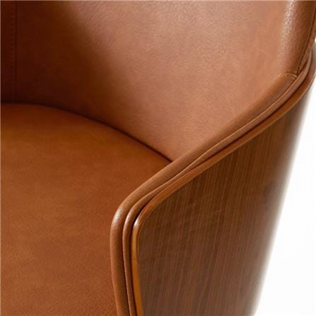 เก้าอี้บาร์ FURINTREND WALNUT BAR สีน้ำตาล_1