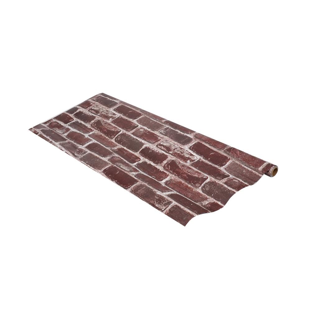 วอลล์สติกเกอร์ HOME LIVING STYLE BRICK 0.90X3 ม. สีน้ำตาล