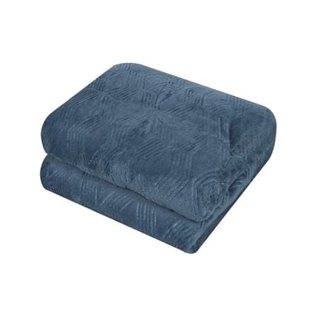 ผ้าห่ม HOME LIVING STYLE BLOOMING 60X80 นิ้ว สี BLUE_0