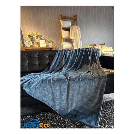 ผ้าห่ม HOME LIVING STYLE BLOOMING 60X80 นิ้ว สี BLUE_4