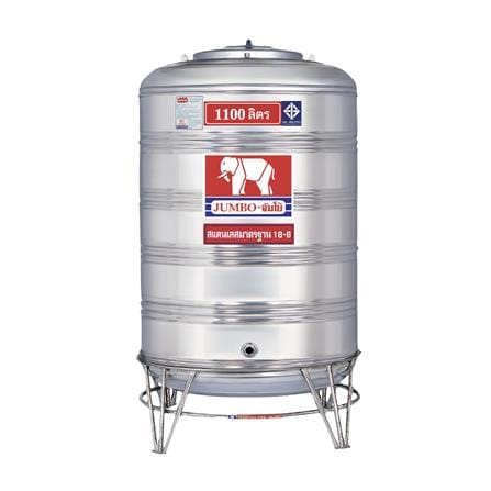 ถังเก็บน้ำสเตนเลส ก้นนูน JUMBO 850 ลิตร