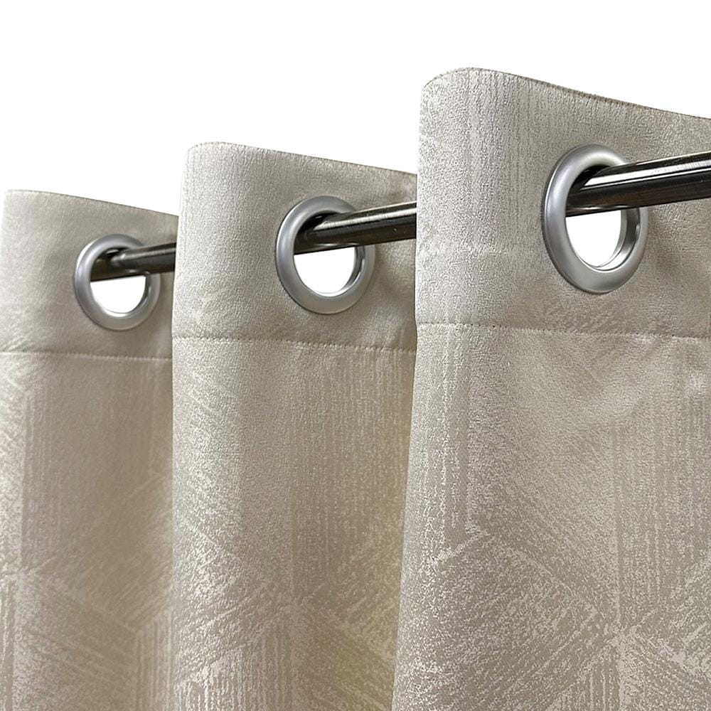 ผ้าม่าน EYELET HOME LIVING STYLE ALLIC UV 130X220 ซม. สีครีม