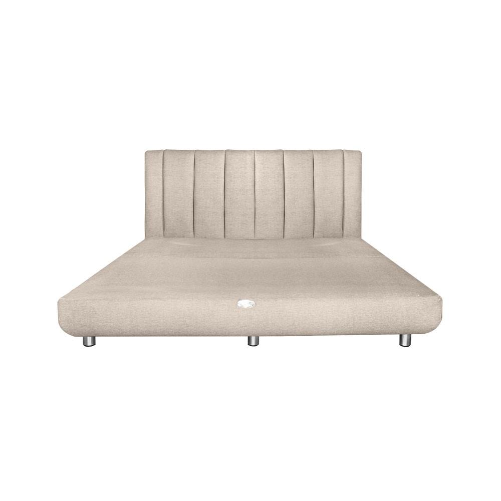 ฐานรองหัวเตียง 6 ฟุต SLUMBERLAND GRACIA สีน้ำตาล