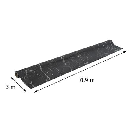 วอลล์สติกเกอร์ HOME LIVING STYLE MARBLE 0.90X3 ม. สีดำ_7
