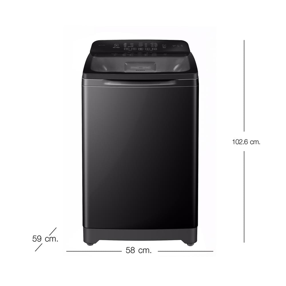 เครื่องซักผ้าฝาบน HAIER HWM130-B1678ES8 13 กก. อินเวอร์เตอร์ สีเทาเข้ม