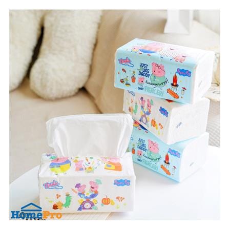 กระดาษเช็ดหน้า NUDA PEPPA PIG แพ็ก 4 ชิ้น_2