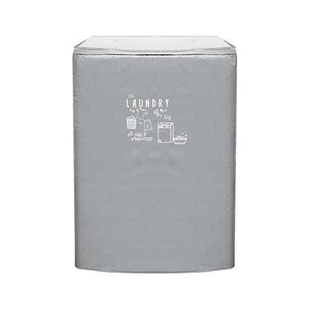 ถุงคลุมเครื่องซักผ้าฝาบน PLIM WASH DRY SIZE M สีเทา_2