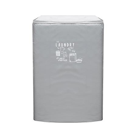 ถุงคลุมเครื่องซักผ้าฝาบน PLIM WASH DRY SIZE L สีเทา_2