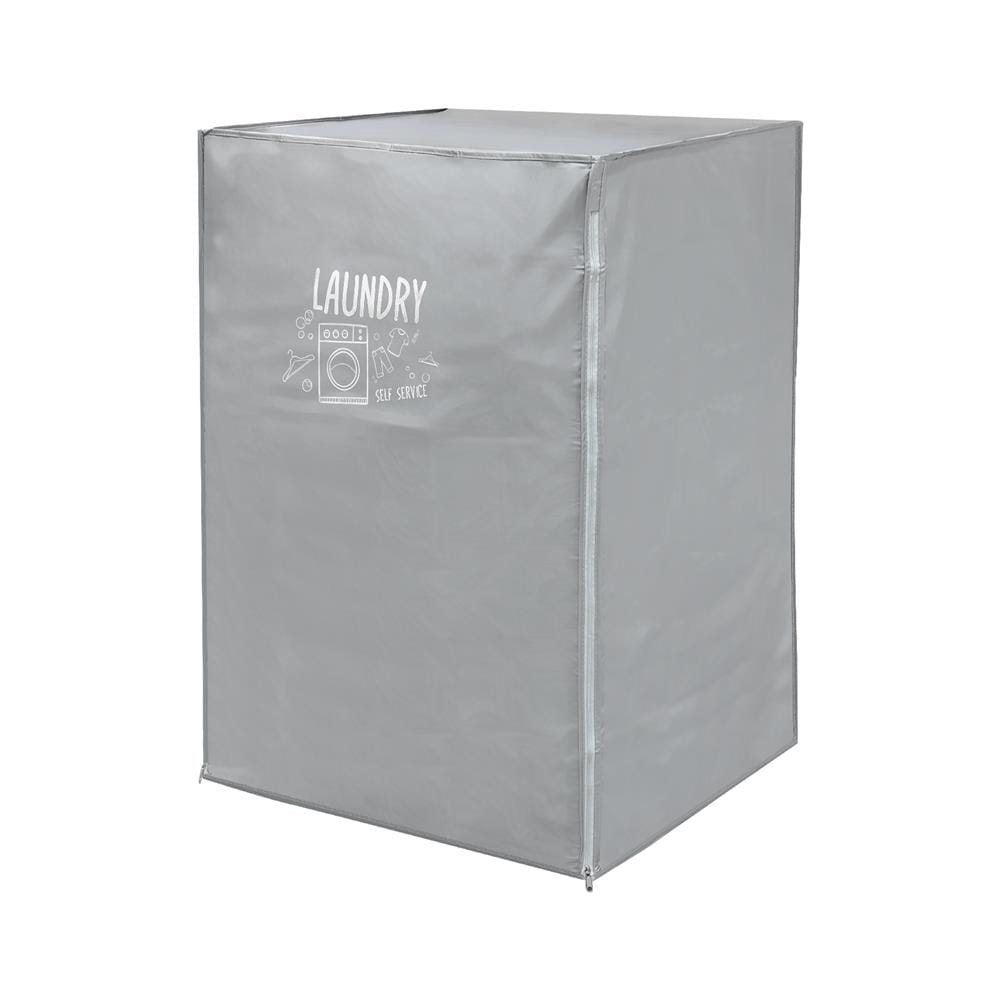 ถุงคลุมเครื่องซักผ้าฝาหน้า PLIM WASH DRY SIZE L สีเทา