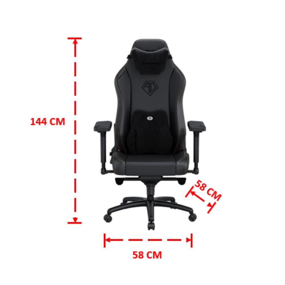 เก้าอี้เกมมิ่ง ANDA SEAT PHANTOM 3 SIZE XL PVC สีดำ