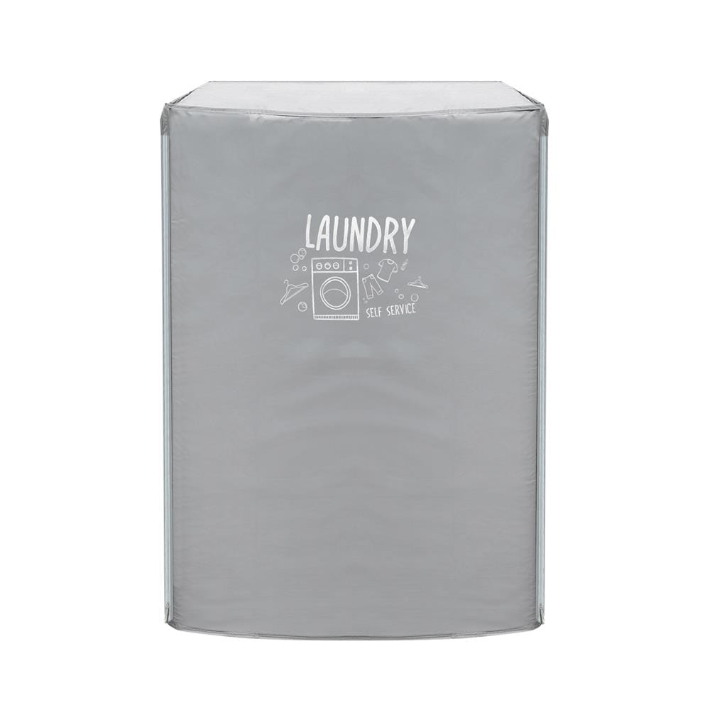 ถุงคลุมเครื่องซักผ้าฝาหน้า PLIM WASH DRY SIZE M สีเทา