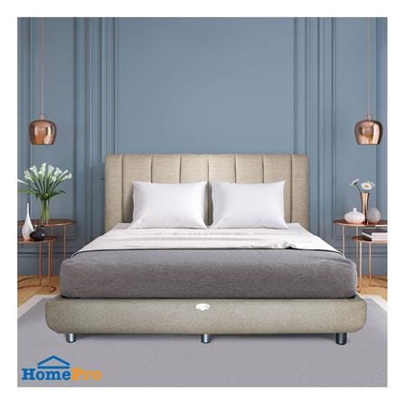 ฐานรองหัวเตียง 5 ฟุต SLUMBERLAND GRACIA สีน้ำตาล_4