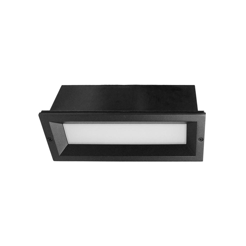 ไฟผนังภายนอก LED L&E 65-A0177 14 วัตต์ WARM WHITE สีดำ