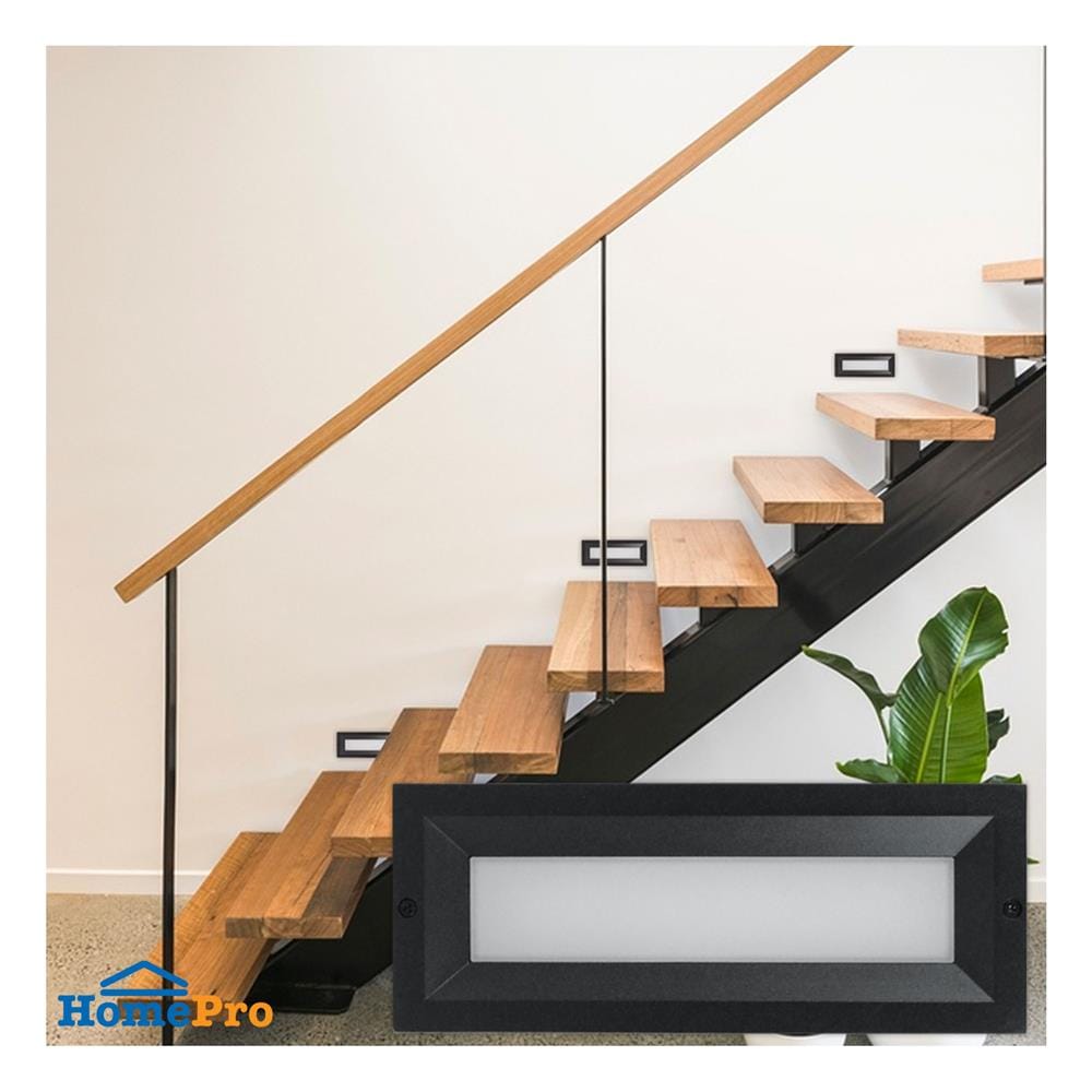 ไฟผนังภายนอก LED L&E 65-A0177 14 วัตต์ WARM WHITE สีดำ