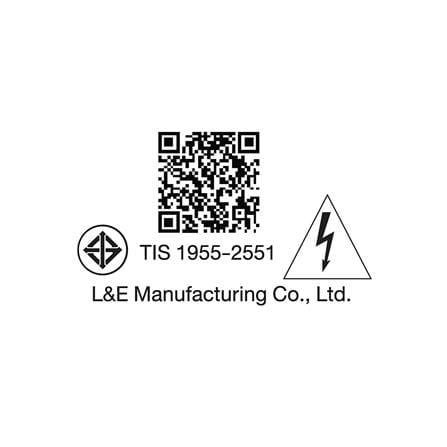 ไฟผนังภายนอก LED L&E 65-A0177 14 วัตต์ WARM WHITE สีดำ_9