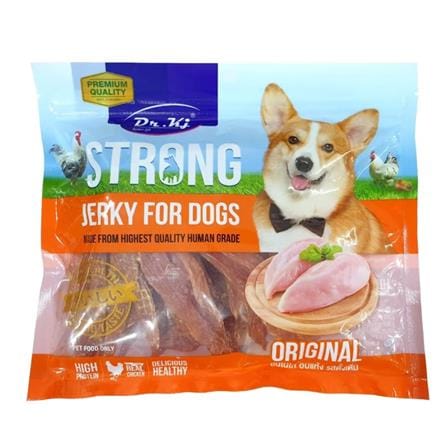 ขนมสุนัข DR.KJ CHICKEN FILLET SLICE ORIGINAL 250 ก._0