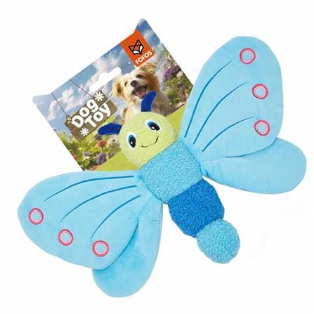 ของเล่นสุนัข FOFOS JUMBO BUTTERFLY สีฟ้า_0