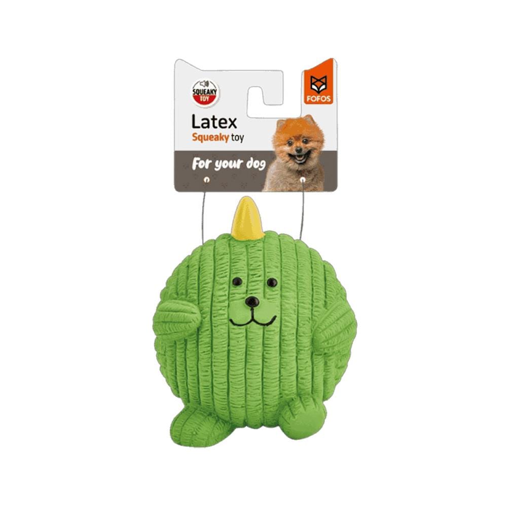 ของเล่นสุนัข FOFOS LATEX TOY DINOSAUR BALL