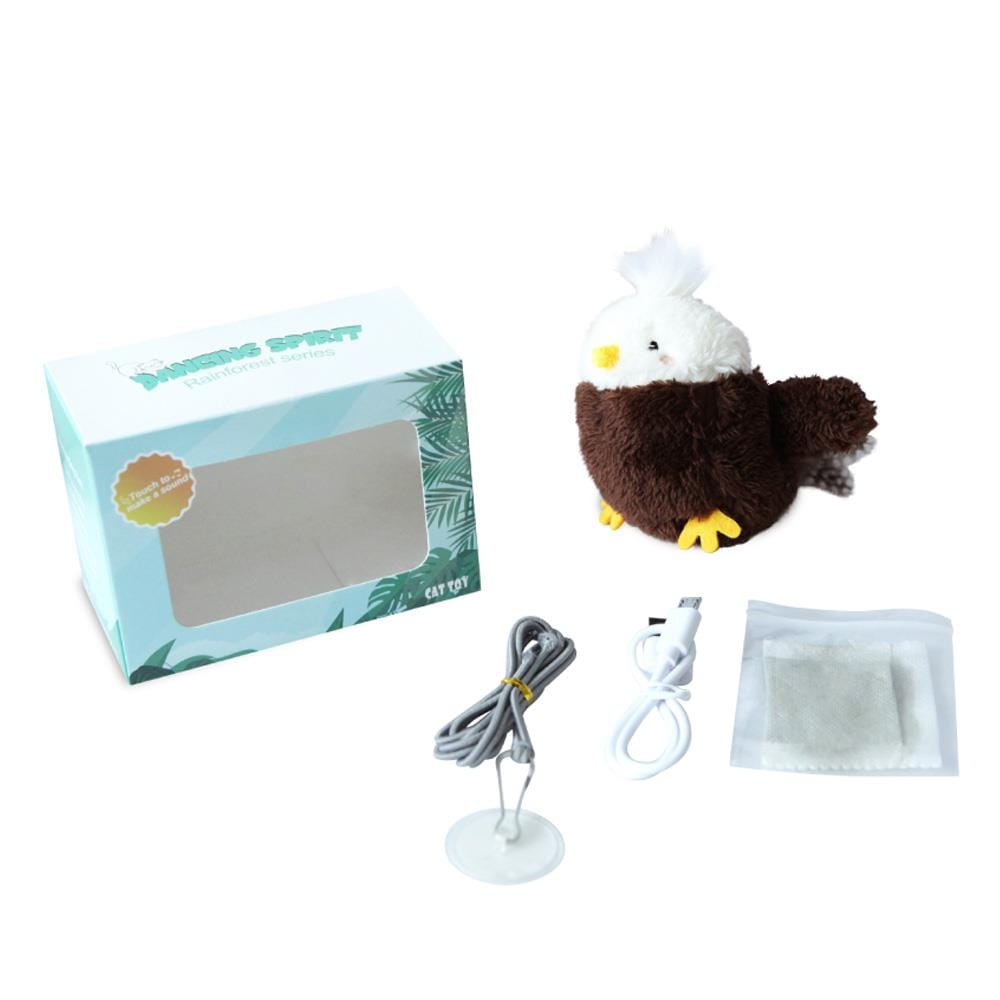 ของเล่นแมว KAFBO DANCING BABY EAGLE สี BROWN