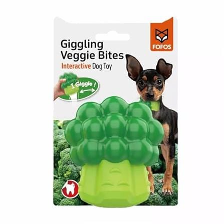 ของเล่นสุนัข FOFOS GIGGLING VEGGIE BROCCOLI_0