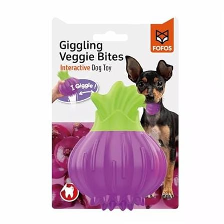 ของเล่นสุนัข FOFOS GIGGLING VEGGIE ONION_0