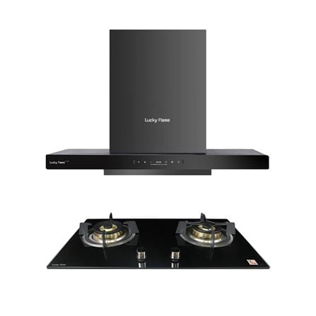 เตาฝัง+เครื่องดูดควัน LUCKY FLAME LGS972+RG911T(NB...