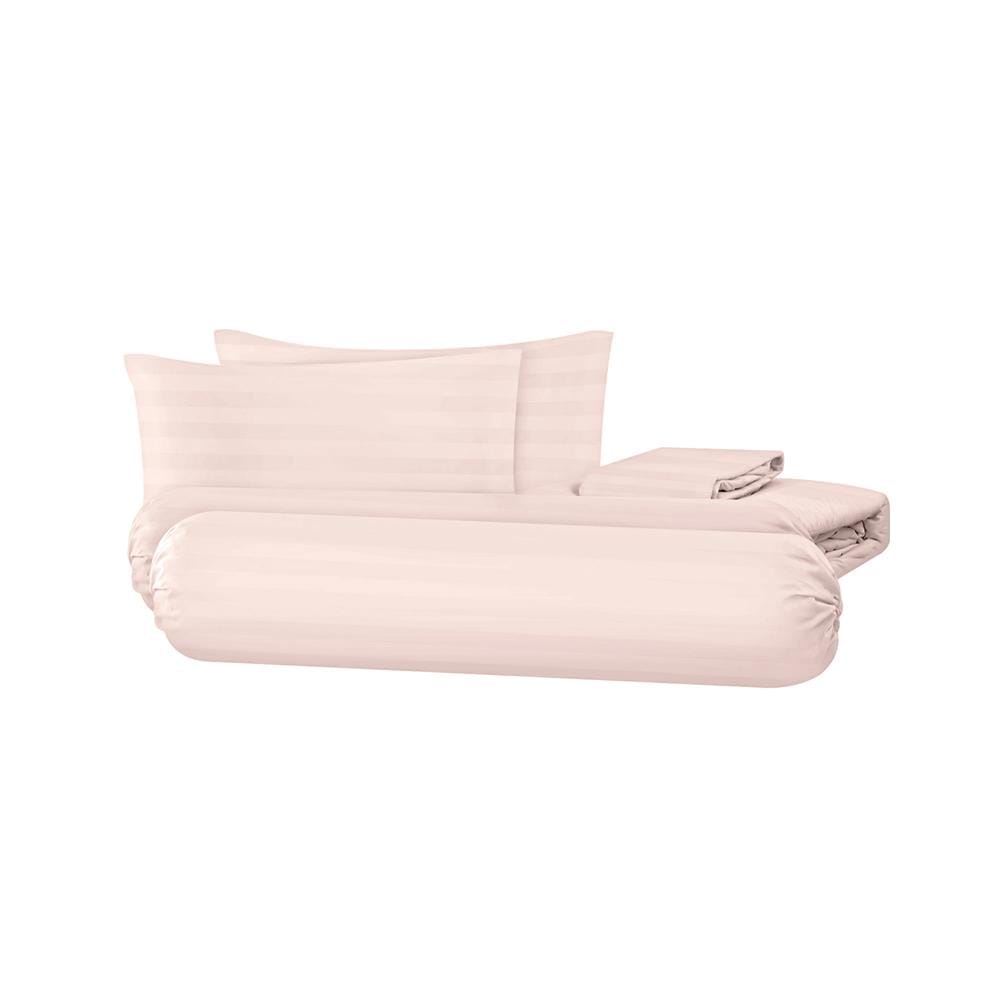 ชุดผ้าปูที่นอน 5 ฟุต 6 ชิ้น HOME LIVING STYLE FLORENCE NUDE