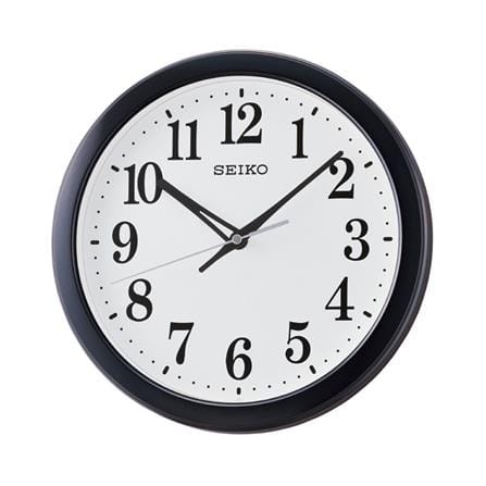 นาฬิกาแขวน SEIKO CLOCKS QHA012K 11.02 นิ้ว สีดำ_0