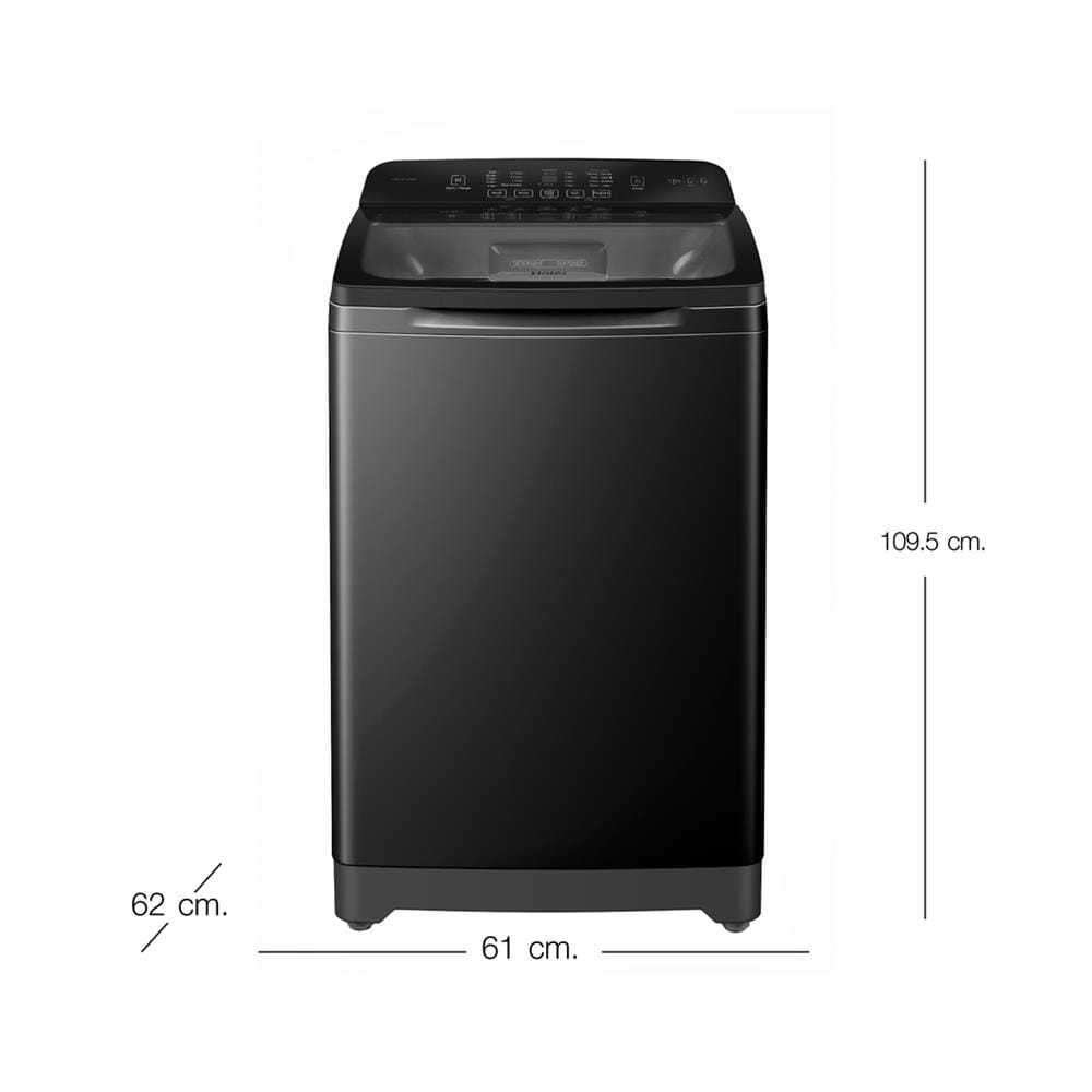 เครื่องซักผ้าฝาบน HAIER HWM150-B1678ES8 15 กก. อินเวอร์เตอร์ สีเทาเข้ม