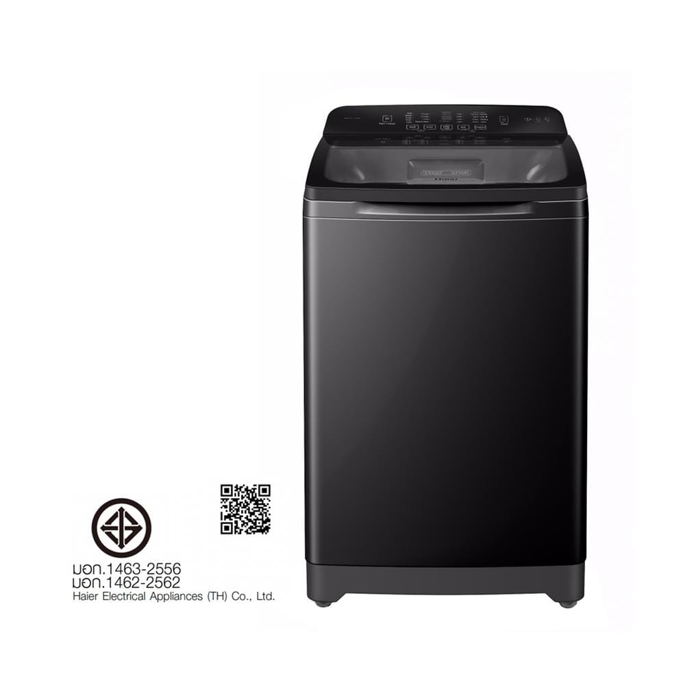 เครื่องซักผ้าฝาบน HAIER HWM150-B1678ES8 15 กก. อินเวอร์เตอร์ สีเทาเข้ม