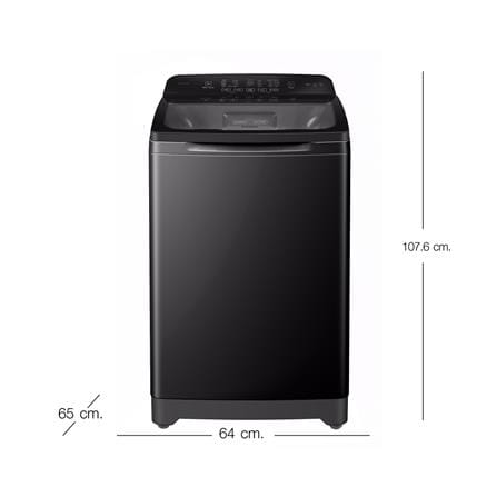 เครื่องซักผ้าฝาบน HAIER HWM180-B1678S8 18 กก. อินเวอร์เตอร์ สีเทาเข้ม_5