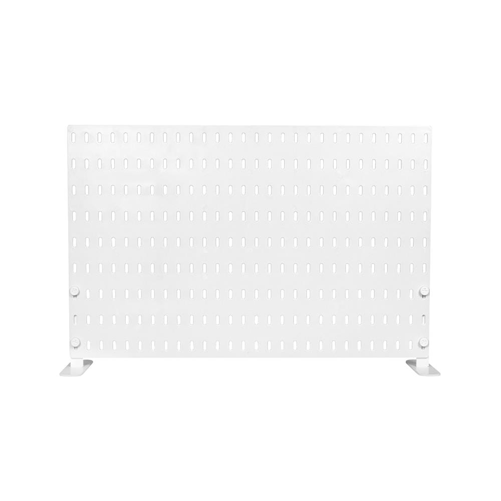 แผงพลาสติกพร้อมขาตั้งโต๊ะ STACKO TIDY 56x0.4x37 ซม. สีขาว