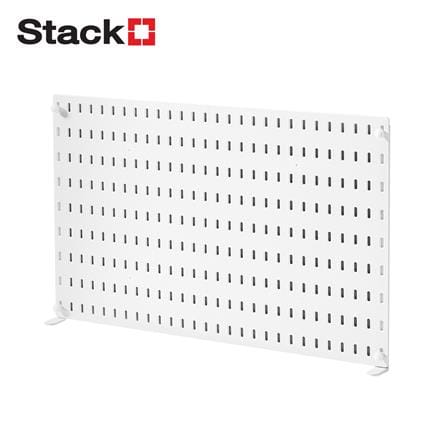 แผงพลาสติกพร้อมขายึดโต๊ะ STACKO TIDY 56x0.4x36 ซม. สีขาว_0