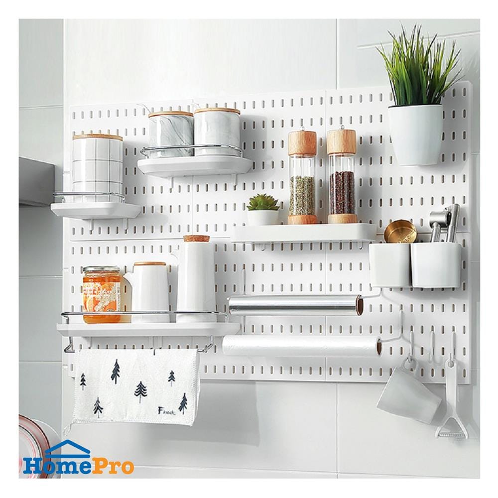 แผงพลาสติกติดผนัง STACKO TIDY 36x0.4x56 ซม. สีขาว