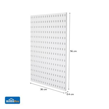 แผงพลาสติกติดผนัง STACKO TIDY 36x0.4x56 ซม. สีขาว_6