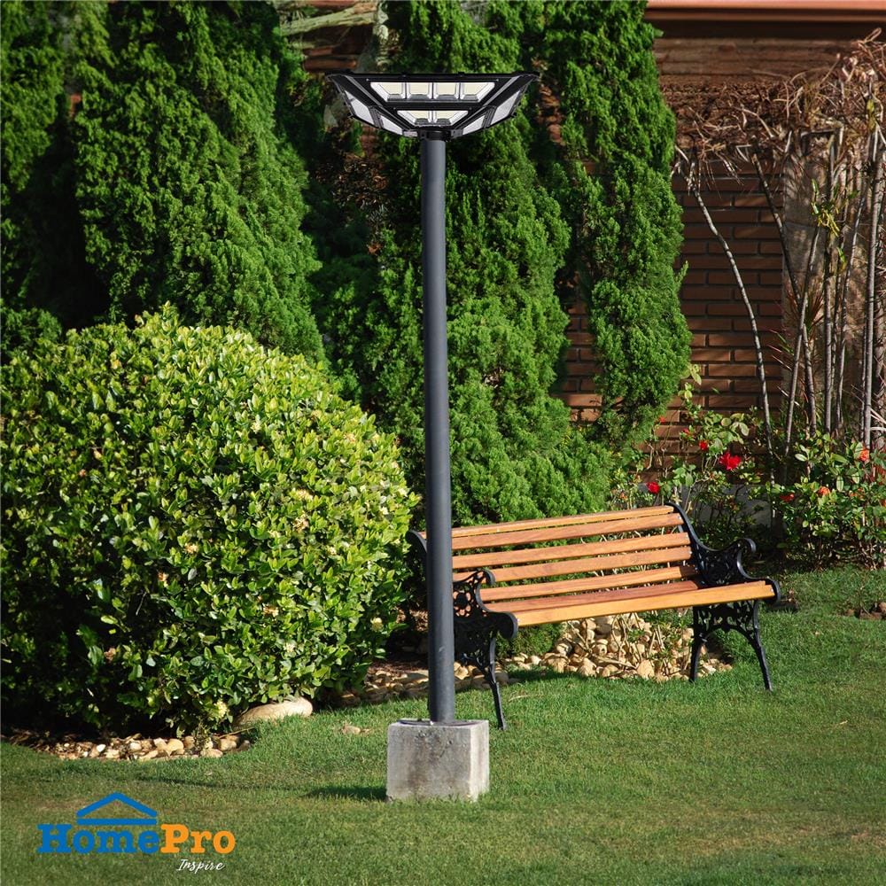 ไฟสนาม SOLAR CARINI NORAH SQ 1,000 วัตต์ DAYLIGHT สีดำ