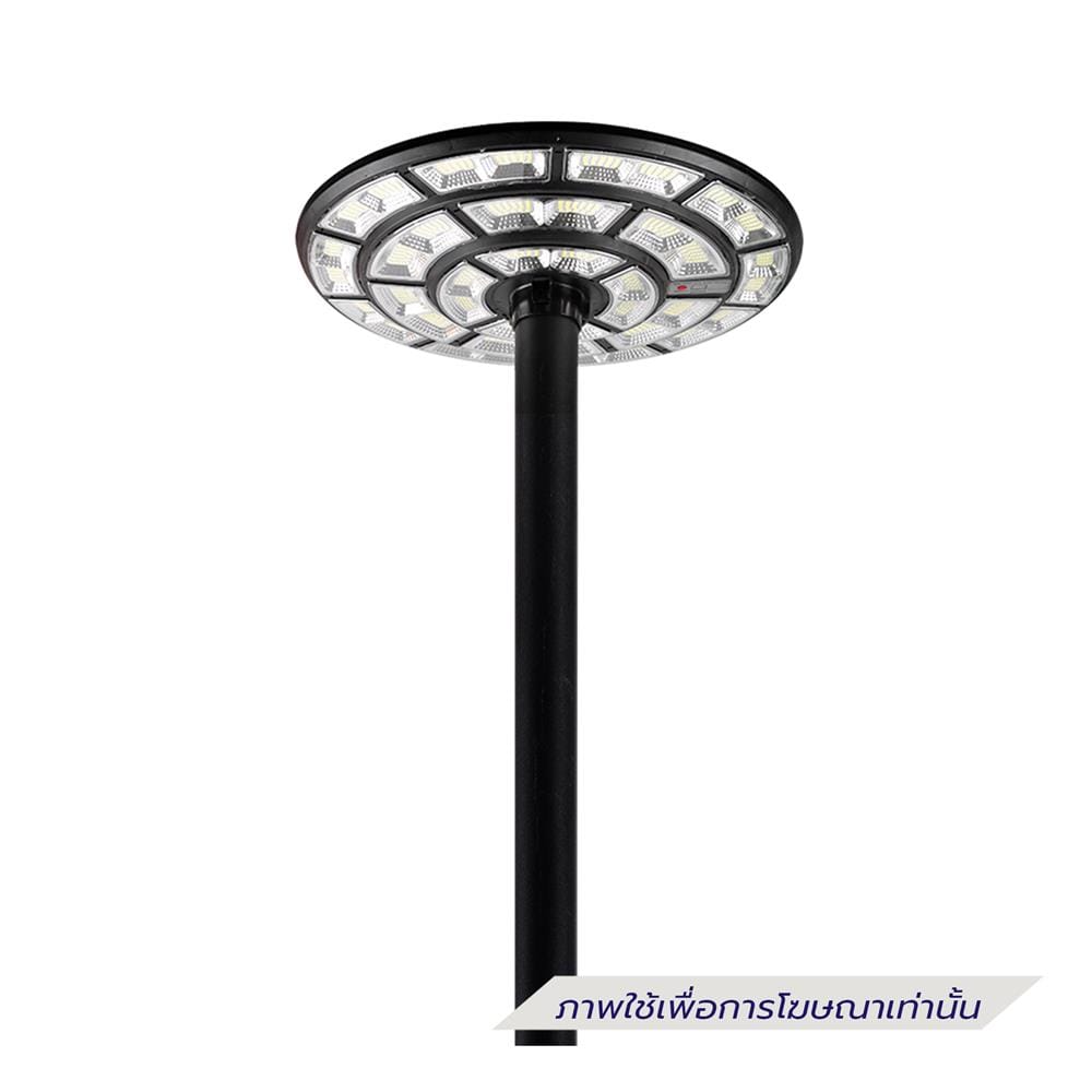 ไฟสนาม SOLAR CARINI NORAH RD 1000 วัตต์ DAYLIGHT สีดำ